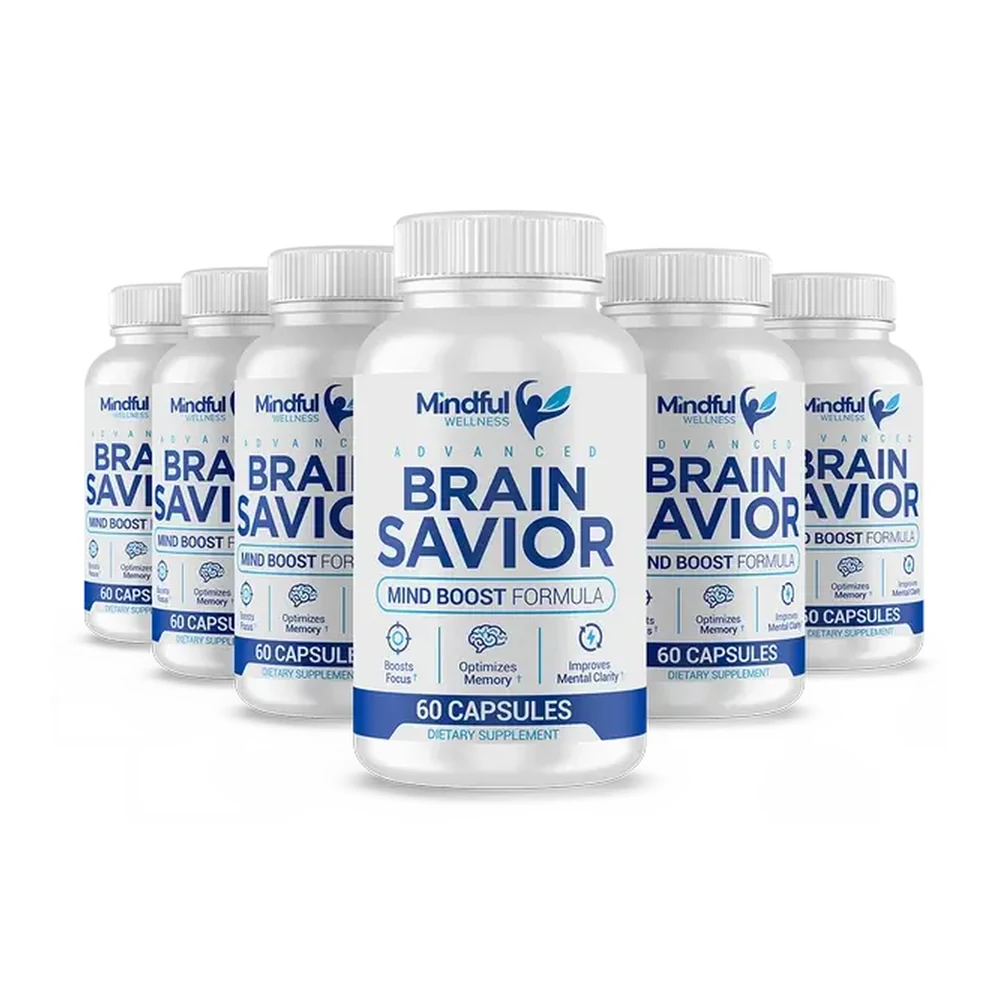Brain Savior 6 bottles package — nootropic supplement pricing