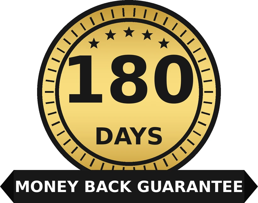 Brain Savior 180-day money-back guarantee